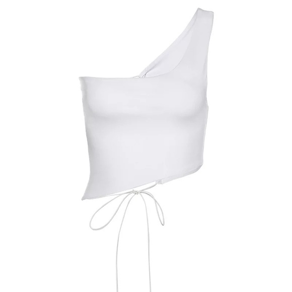 Lace Up Crop Top - Picture 2 of 2